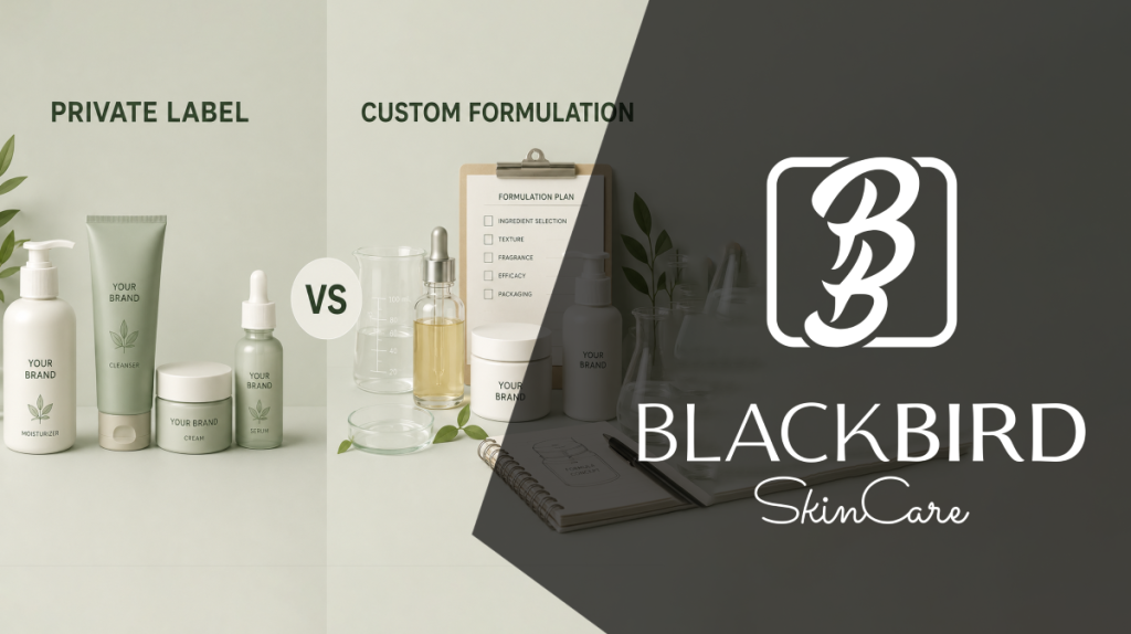 Private Label vs Custom Formulation: Which Is Right for Your Brand?