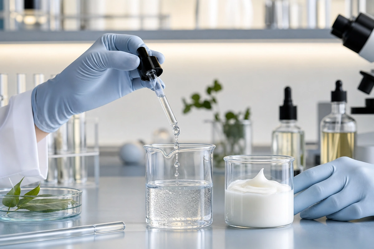 Custom skincare formulation development